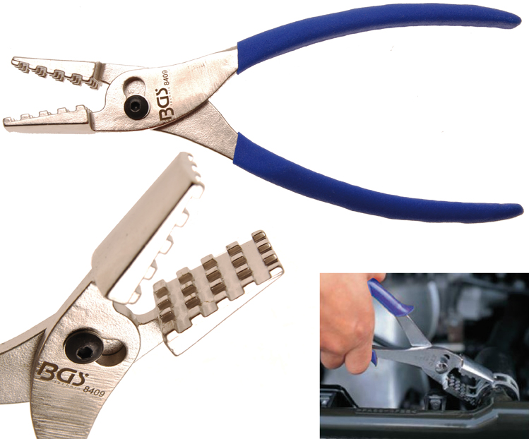 Schlauchzange, flexible Zange für Autoreparatur, Autozange, Clip  Rostschutzzange für Autoschlauch