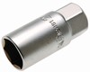 Zündkerzen-Einsatz, 12,5 (1/2) Antrieb, SW 20,8 mm