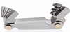 Gewindeschablonen, 24 Blatt, 0,25-6,00 mm