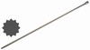 Spezial-Biteinsatz 12,5 (1/2), Innenvielzahn M8x800 mm