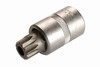 Bit-Einsatz 12,5 (1/2) Innenvielzahn mit Bohrung, M16x58 mm