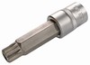 Bit-Einsatz 12,5 (1/2) Innenvielzahn mit Bohrung, M16x100 mm