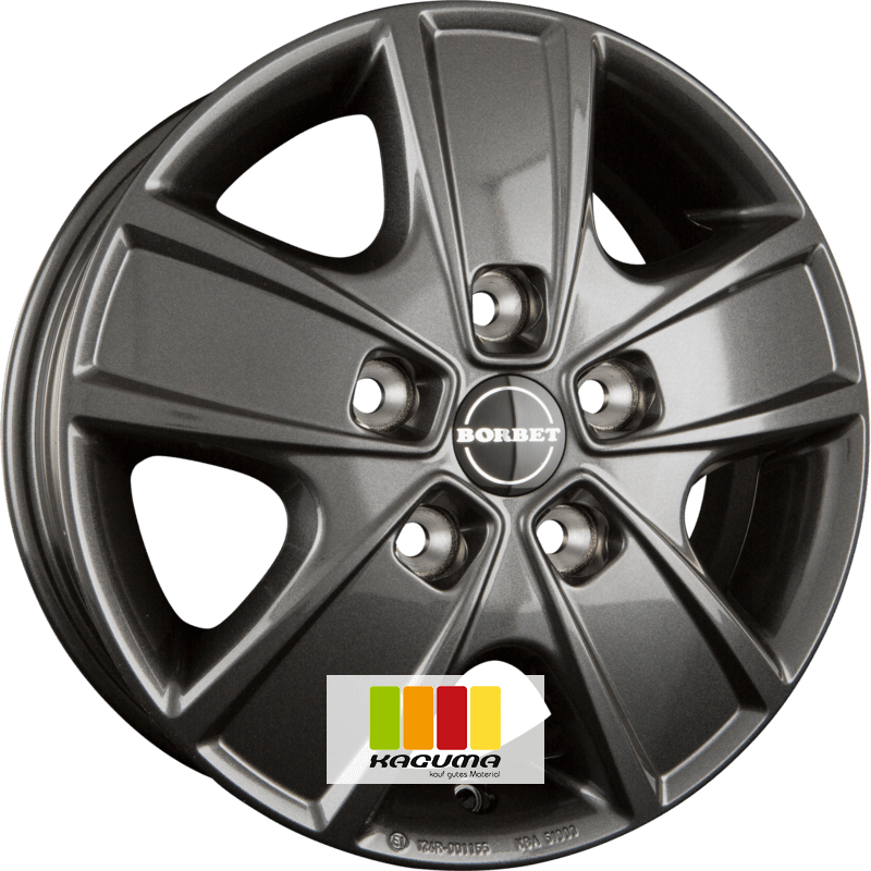 CWG misthral anthracite glossy 16